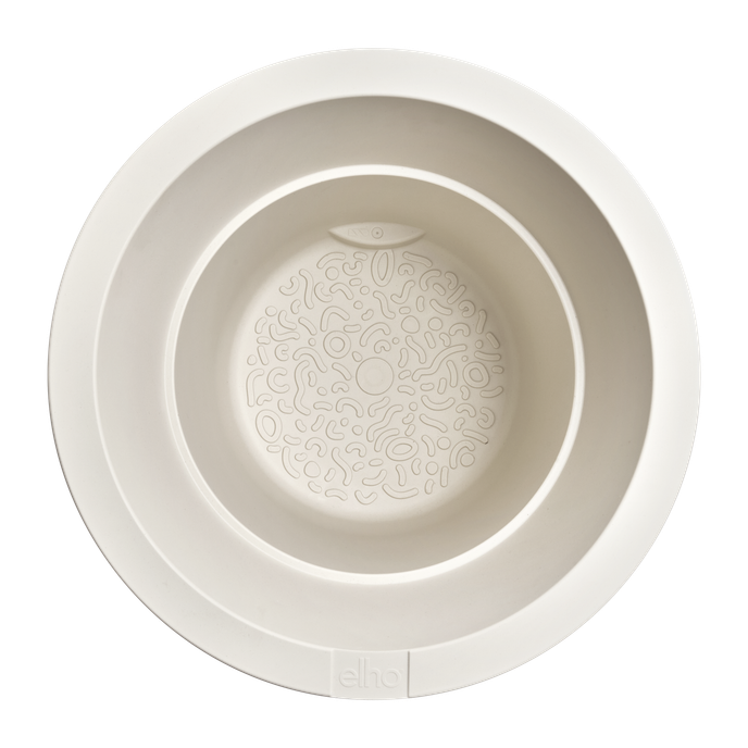 amber grail 47cm linen white